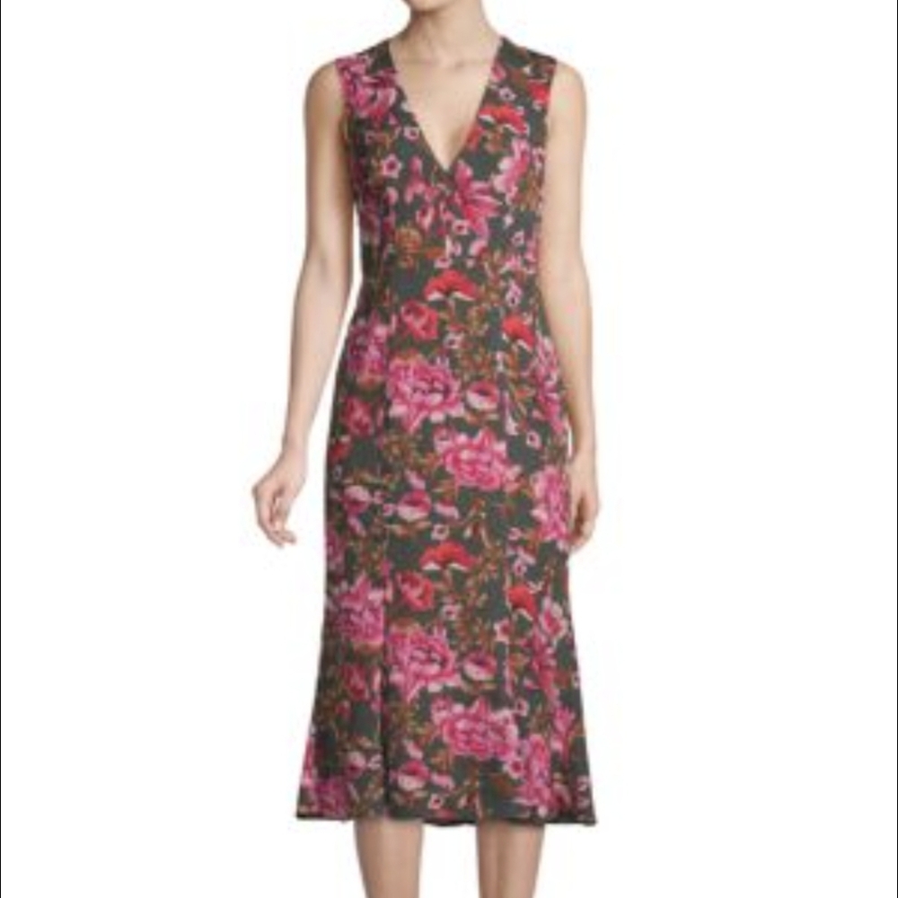 Fame And Frame Floral Dress